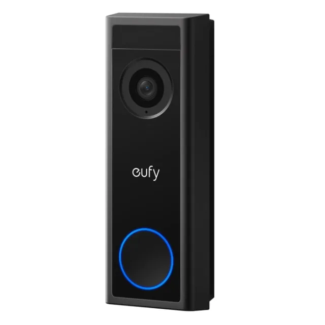 Svart Eufy Video Doorbell C30
